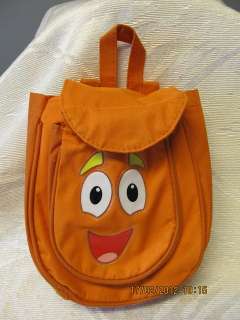 Go Diego Go Orange Soft Rescue Pack Mini Backpack A+ Dora the Explorer 