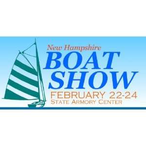    3x6 Vinyl Banner   New Hampshire Boat Show: Everything Else
