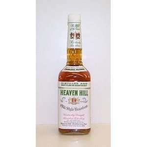  Heaven Hill Bourbon White 4 Year Old 80@ 1 Liter: Grocery 
