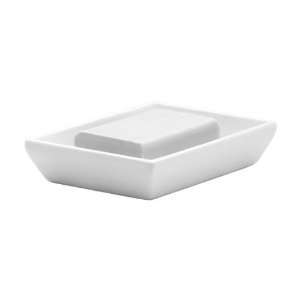  Gedy 1611 02 Rectangle White Soap Holder 1611 02: Home 
