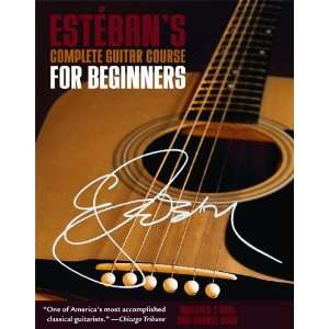  Estebans Guitar Course For Beginners   Book and 2 DVD 