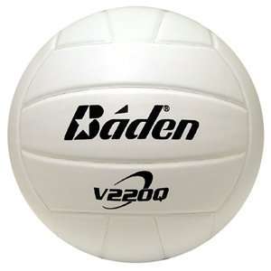 com Official Full Grain Leather Game Ball Volleyballs WHITE OFFICIAL 