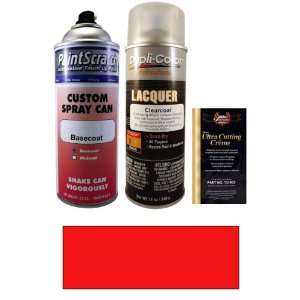   Electric Red Spray Can Paint Kit for 2010 Hyundai i10 (H4): Automotive
