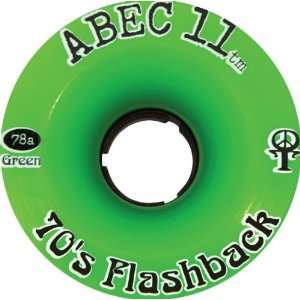  Abec11 Flashbacks 70mm 75a Skate Wheels: Sports & Outdoors