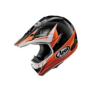  VX Pro 3 Off Road Graphic Helmet. Motion Orange. 813090 Automotive