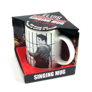  Elvis   Singing Mug Jailhouse Rock: Home & Kitchen