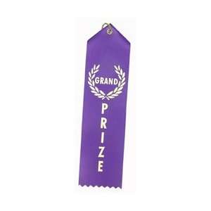  Grand Prize (Purple) Award Ribbons w/Card & String: Sports 