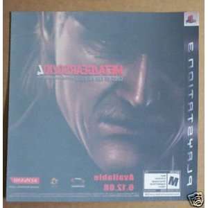  Metal Gear Solid 4 Window Cling (C1): Everything Else