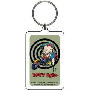    Betty Boop Biker Lucite Keychain K BOOP 0001: Everything Else