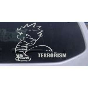  Pee on Terrorism Military Car Window Wall Laptop Decal 