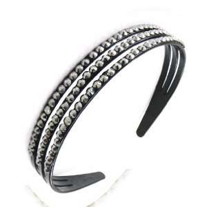  Headband Cristal black.: Jewelry