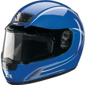   Phantom Warrior Snow Helmet Blue Extra Large XL 0121 0282: Automotive