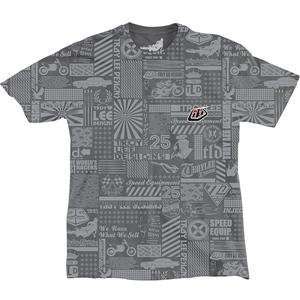  Troy Lee Designs Headline T Shirt   Small/Grey: Automotive