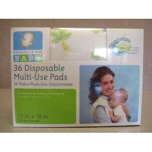  36 Disposable Multi Use Pads: Baby