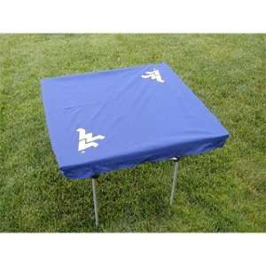  WVU Card Table Cover by Rivalry Chairs: Home & Kitchen