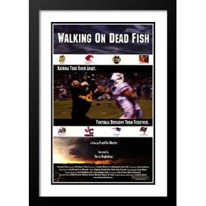 Walking on Dead Fish 20x26 Framed and Double Matted Movie Poster   A 