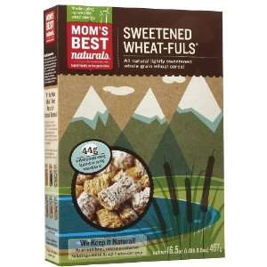 Moms Best Natural Sweetened Wheat fuls, 16.5 oz  Grocery 