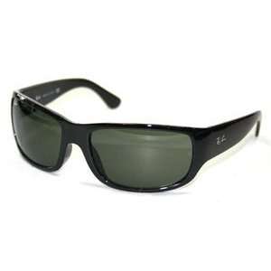  Ray Ban Sunglasses RB 4095 Shiny Black: Sports & Outdoors