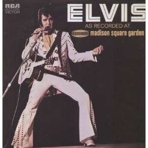  Recorded Madison Square Garden Elvis Presley Music