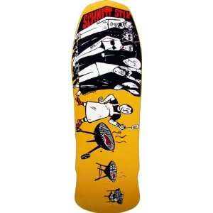  Schmitt Stix Lopes Bbq Deck 10.12 Yellow Skateboard Decks 
