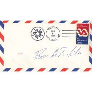  Brooks Liles Autographed Commemorative Philatelic Cover 