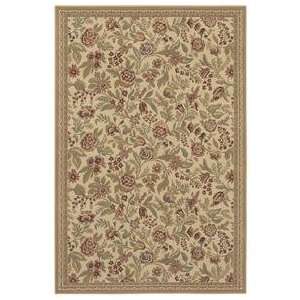  Floral Ivory 11105 Transitional 311 x 53 Area Rug: Home & Kitchen