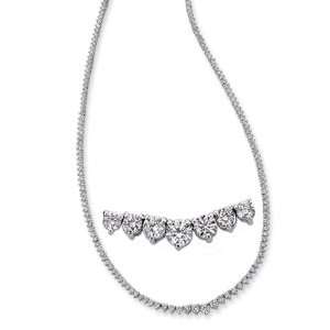  White Gold Three Prong Neck Jewelry