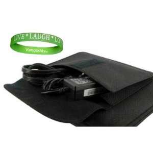 BLACK State Of The Art Hard Cube Carrying Case with Attached Pocket 