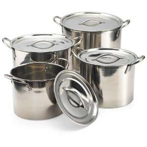 Prime Pacific Trading Stainless Steel Stockpot Set:  