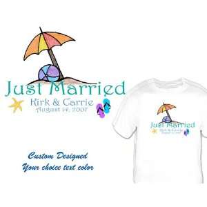   Personalized Bride/ Groom shirts Bch Special Listing TackyT Clothing