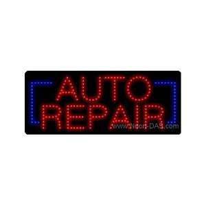  Auto Repair Outdoor LED Sign 13 x 32: Sports & Outdoors