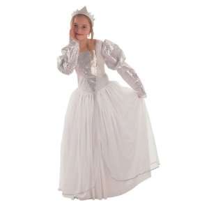   Princess Childs Fancy Dress Costume & Tiara S 122cm Toys & Games