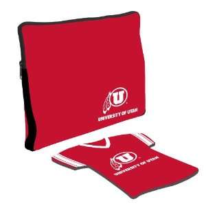  Utah Running Utes Laptop Jersey and Mouse Pad Set: Sports 