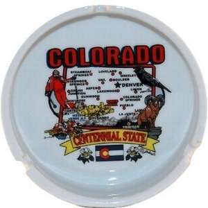  Colorado Ashtray State Map Case Pack 72 