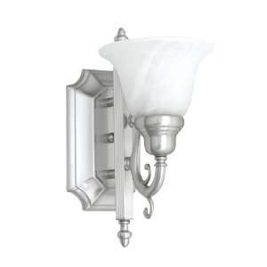  Livex Lighting 1281 91 Brushed Nickel French Regency 1 