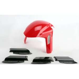   Hotbodies Vented Front Fender   Passion Red 50801 1406: Automotive