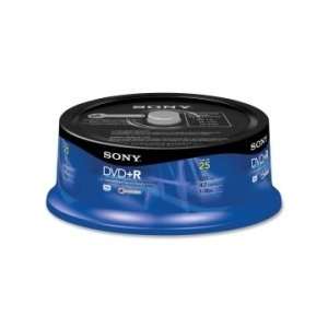  Sony 16x DVD R Media   Silver   SON25DPR47RS4 Electronics