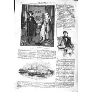  1843 HOWARD ELPHINSTONE DIVING BLACKWALL VAN EYCK ART 