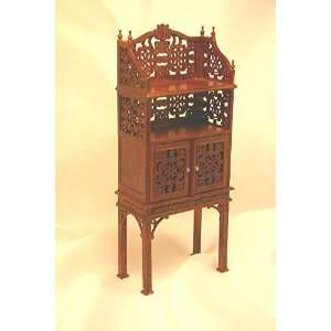  Sale Miniature Miniature Handcarved Walnut Lattice 