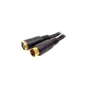   Unlimited 6ft S Video SVHS Male to Female 4Pin Cable Electronics