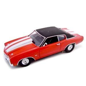  1970 Chevrolet Chevelle SS 454 Pro Street Red 1/24: Toys 
