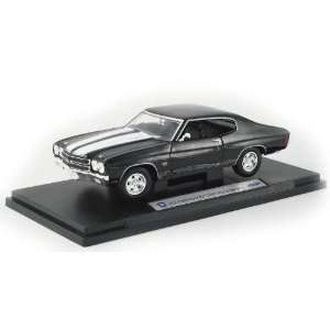  1:18 1970 Chevrolet Chevelle SS454   Black: Toys & Games