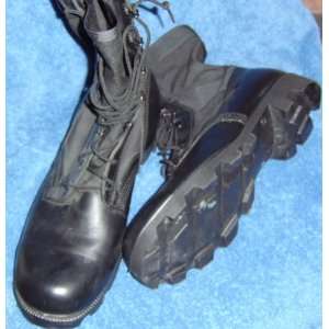  Black Military Style Speedlace Jungle Boot with Cordura 