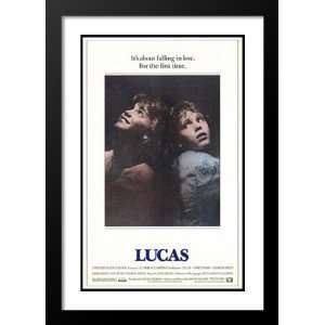  Lucas 32x45 Framed and Double Matted Movie Poster   Style A   1986 