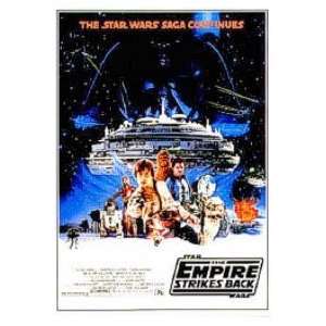  EMPIRE STRIKES BACK POSTER STAR WARS RARE Style FULL SIZE 