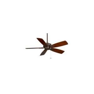    220 Windpointe Custom 5 Blade Ceiling Fan in Rust