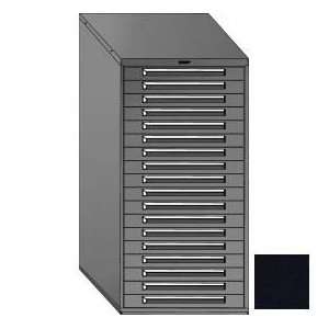  Equipto 30W Modular Cabinet 18 Drawers W/Dividers, 59H 