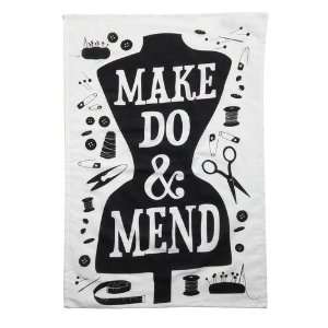  Word Up Tea Towel in Mend 