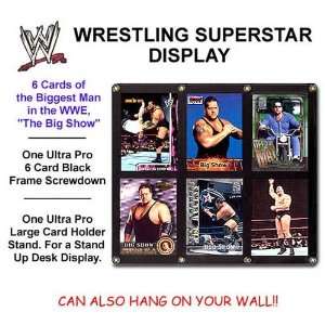  Wwe Big Show 6 Trading Card Collectors Display Set 