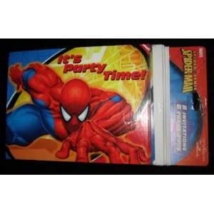  Marvel Spiderman Birthday Invitations & Thank You Notes 